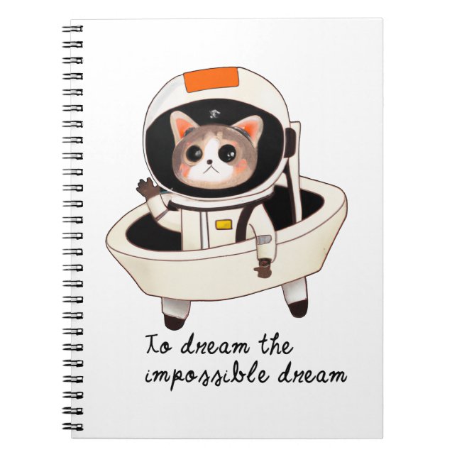 Cuaderno Astrocat soñador (Frente)