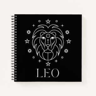 Cuaderno Astrología de Leo Zodiac