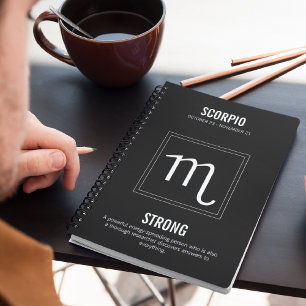Cuaderno Astrología Escorpio