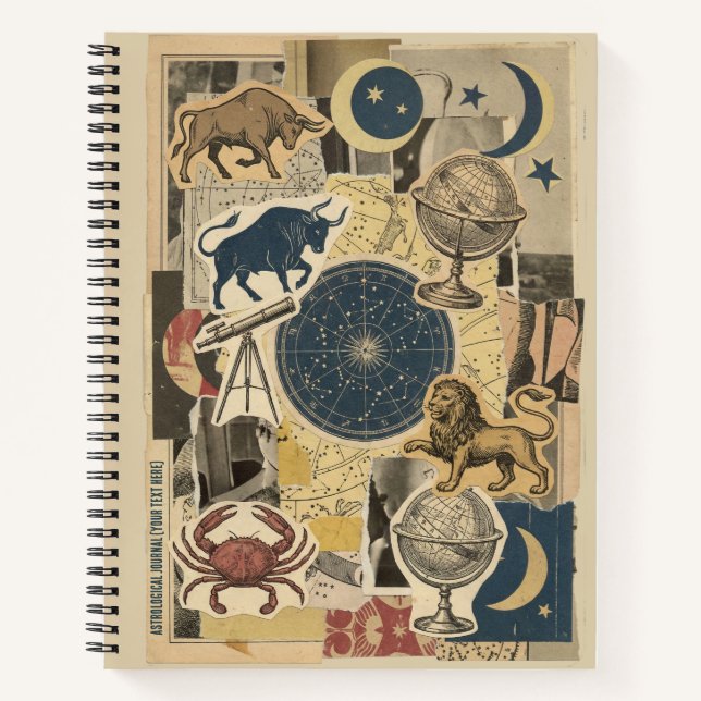 Cuaderno Astrological Cosmic Journal for Stargazers (Anverso)