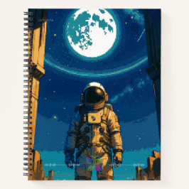 Cuaderno Astronaut Beneath the Celestial Gate