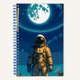 Cuaderno Astronaut Beneath the Celestial Gate