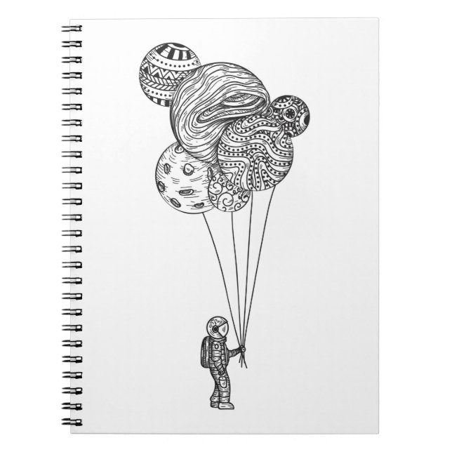Cuaderno astronauta (Frente)
