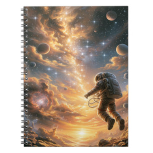 Cuaderno Astronauta Astronomía Viaje Espacial Planetas  
