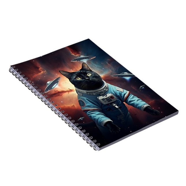 Cuaderno Astronauta gata galáctica (Lado Derecho)