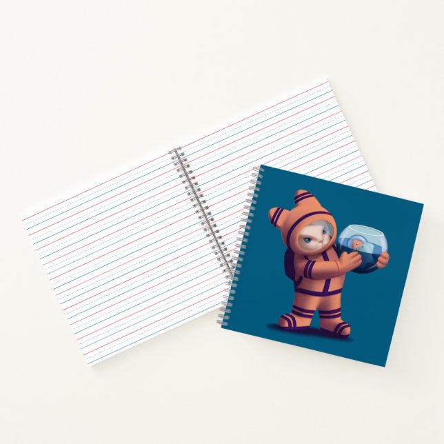 Cuaderno Astronauta pequeño (Interior)