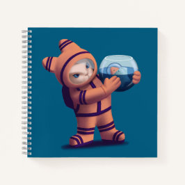 Cuaderno Astronauta pequeño