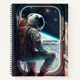 Cuaderno Astronauta personalizada