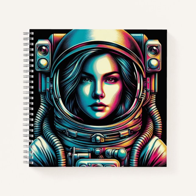 Cuaderno ¡Astronauta portátil! (Anverso)