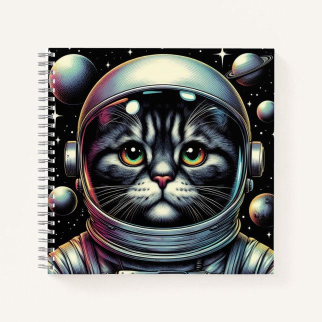 Cuaderno ¡Astronauta portátil! (Anverso)