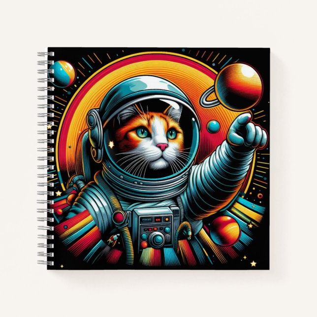 Cuaderno ¡Astronauta portátil! (Anverso)