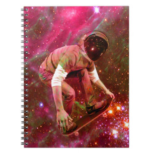 Cuaderno Astronauta Skateboard