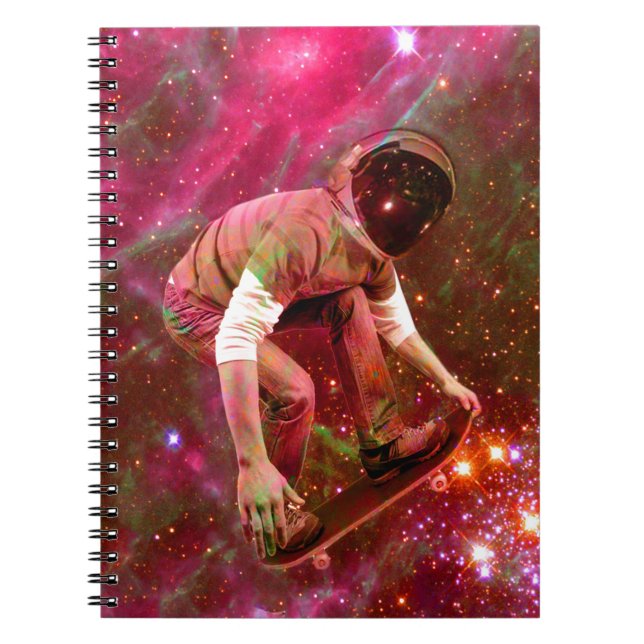 Cuaderno Astronauta Skateboard (Frente)