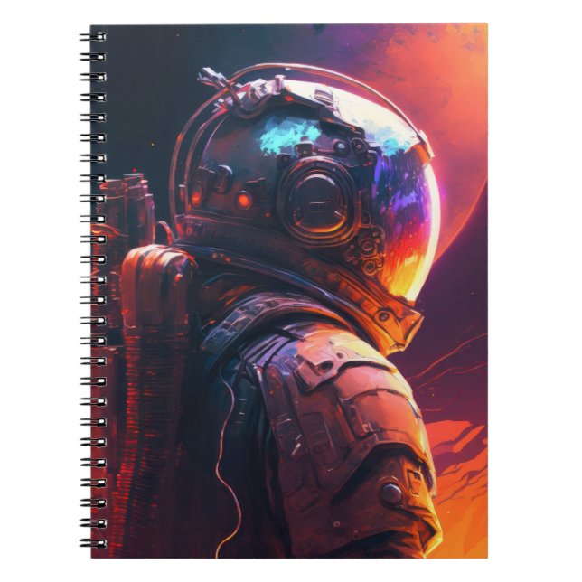 Cuaderno Astronauta World Discovery Pintando el universo hu (Frente)