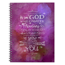 Cuaderno Astronomía cita a dios del espacio estrellas unive