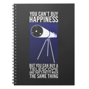 Cuaderno Astronomía - No se puede comprar la felicidad
