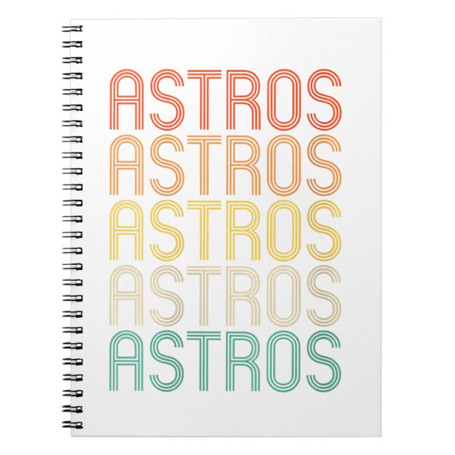 Cuaderno Astros de Mujeres  (Frente)