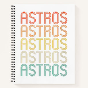 Cuaderno Astros femeninos 