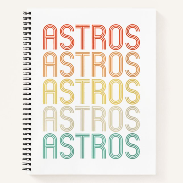 Cuaderno Astros femeninos  (Anverso)