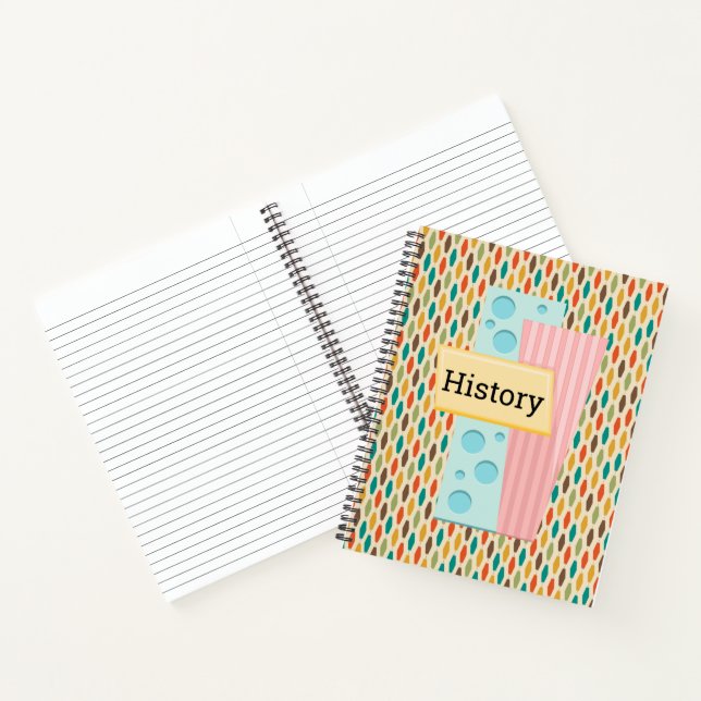 Cuaderno Asunto de la escuela personalizado (Interior)