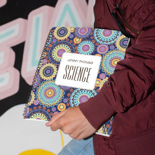 Cuaderno Asunto escolar Colorido personalizado