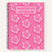 Asunto Escolar Floral Tropical Elegante 