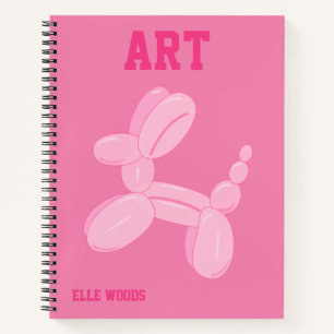 Cuaderno Asunto Escolar Rosa Elegante