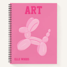 Cuaderno Asunto Escolar Rosa Preppy