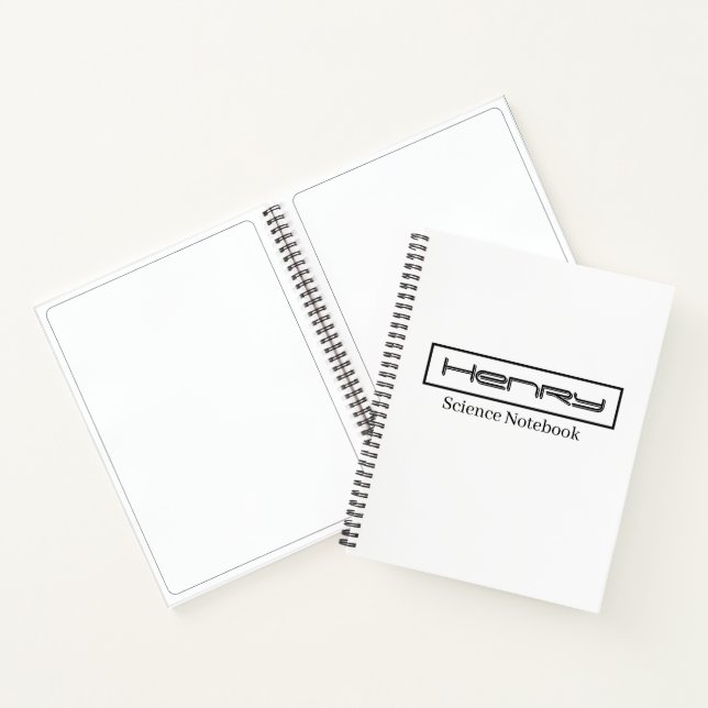 Cuaderno Asunto escolar simple y elegante (Interior)