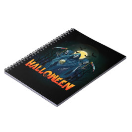 Cuaderno Asustada Noche de Skeleton Halloween, mi estado de