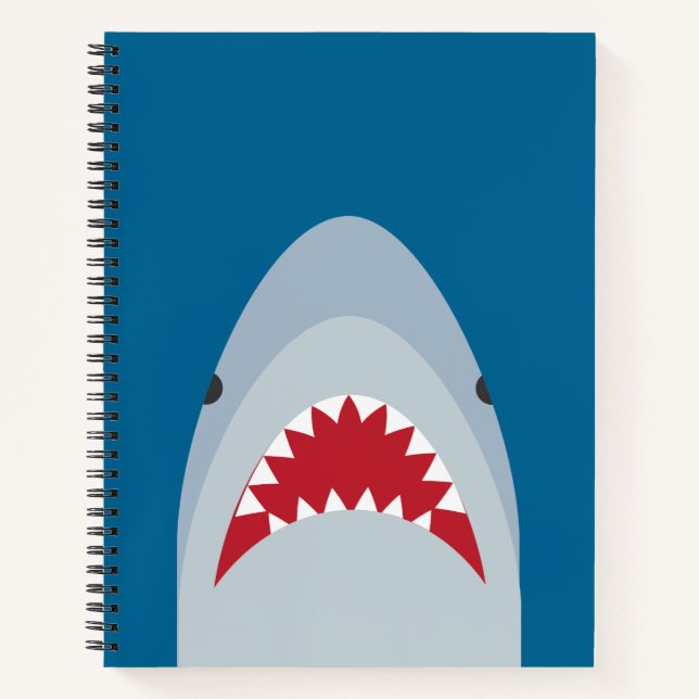 Cuaderno Ataque a tiburones (Anverso)