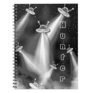 Cuaderno Ataque OVNI en Mercurio - Ciencia Ficción