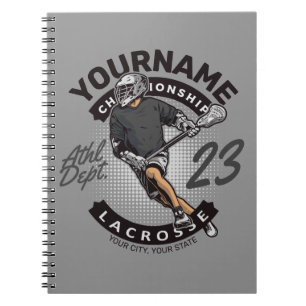Cuaderno Ataque personalizado al equipo deportivo del jugad