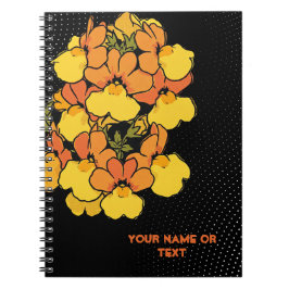 Cuaderno Atardecer Botánico: La Nemesia 'Sunsatia Mango'