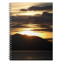 Atardecer de Alaska III Hermosa Fotografía de Alas