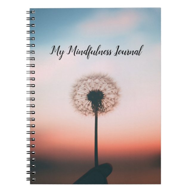 Cuaderno Atardecer de Diente de León (Frente)