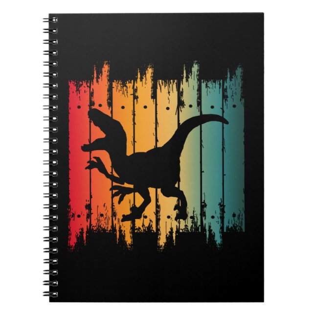 CUADERNO ATARDECER DE DINOSAURIO 2 (Frente)