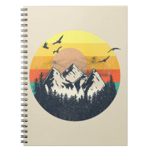Cuaderno Atardecer de montaña