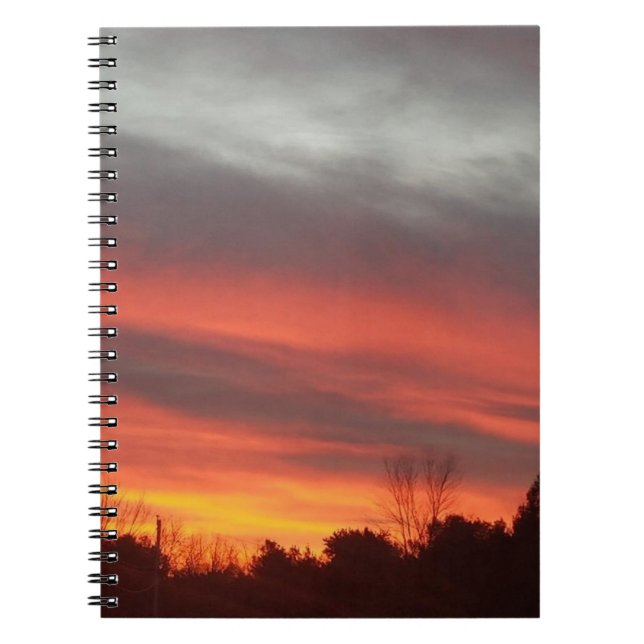 Cuaderno Atardecer de Nueva Inglaterra (Frente)