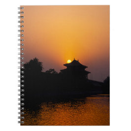 Cuaderno Atardecer en la ciudad prohibida - Beijing, China