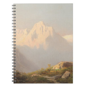 Cuaderno Atardecer en las montañas - Carl Lafite