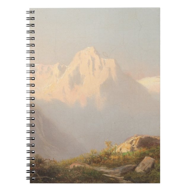 Cuaderno Atardecer en las montañas - Carl Lafite (Frente)