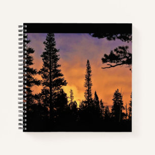 Cuaderno Atardecer en Tuolumne Meadows, Yosemite, CA