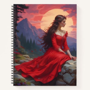 Cuaderno Atardecer Real