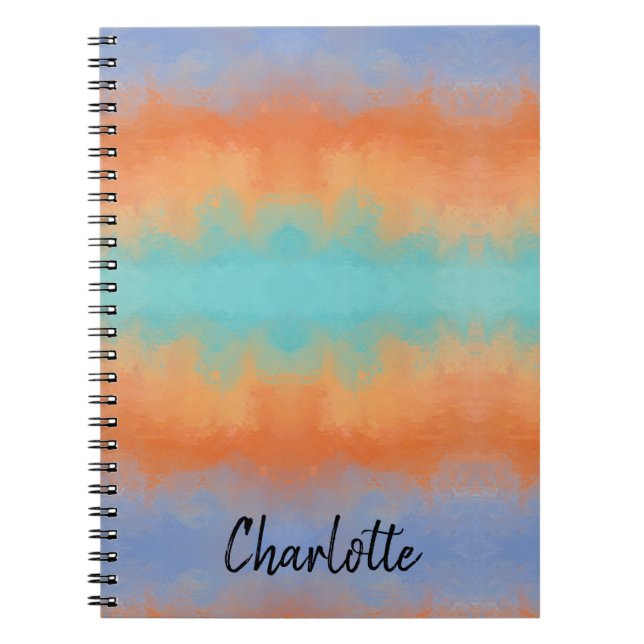 Cuaderno Atardecer Retro  (Frente)