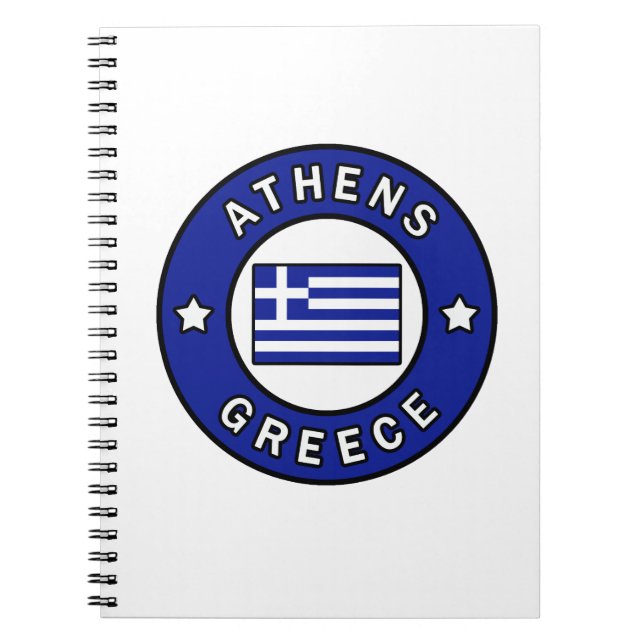 Cuaderno Atenas Grecia (Frente)