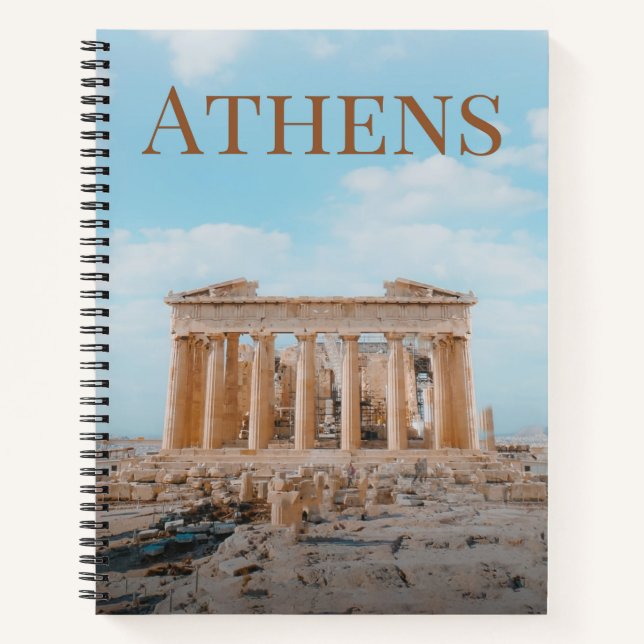 Cuaderno Atenas Grecia (Anverso)