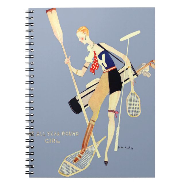 Cuaderno Atleta Flapper (Frente)