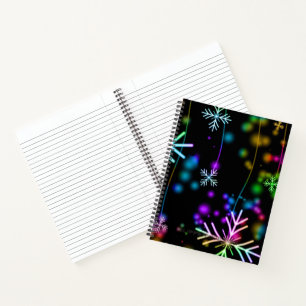 Cuaderno Atmósfera navideña festiva y animada de SlipperyJo