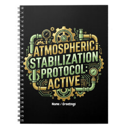 Cuaderno Atmospheric Stabilization Protocol Active 